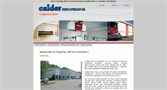 Desktop Screenshot of calderdoor.com